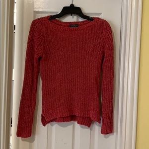 Ralph Lauren 100% cotton burnt red sweater SZ S